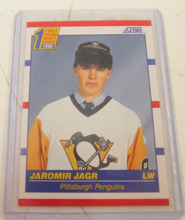 1990 Score Jaromir Jagr Rookie Card