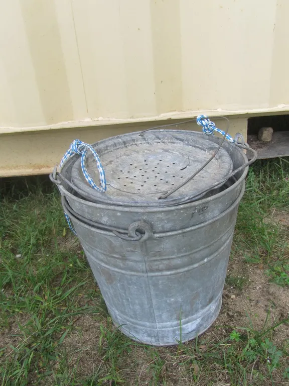 Lot Of Small Galvanized Buckets