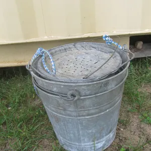 Lot Of Small Galvanized Buckets
