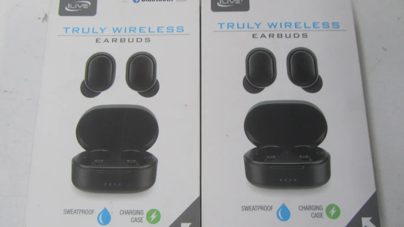 (2) iLive Truly Wireless Earbuds