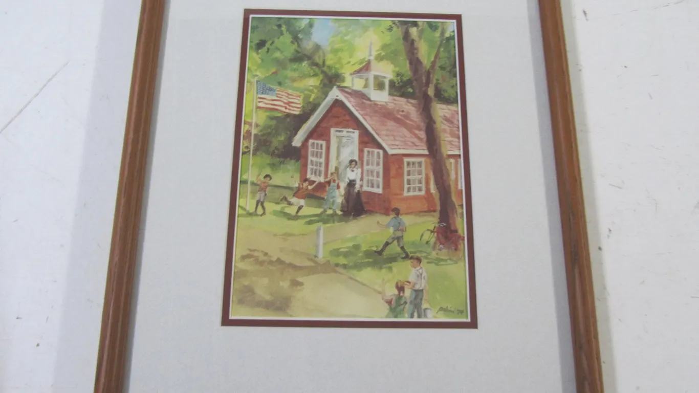 1974 Pelini Watercolor Print