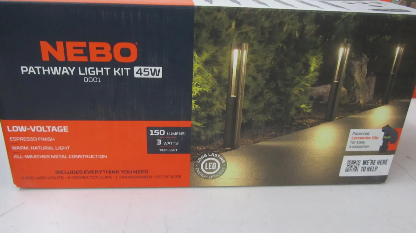 Nebo Pathway Light Kit 45W