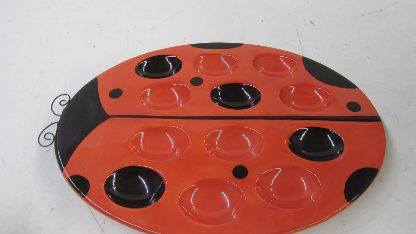 Ladybug Deviled Egg Plate