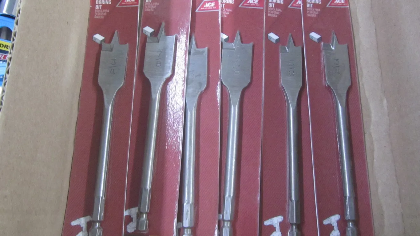 (6) Ace Wood Boring Bits