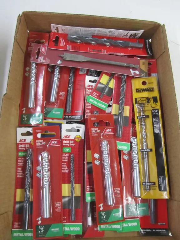 Large Lot Of Assorted Drill Bits