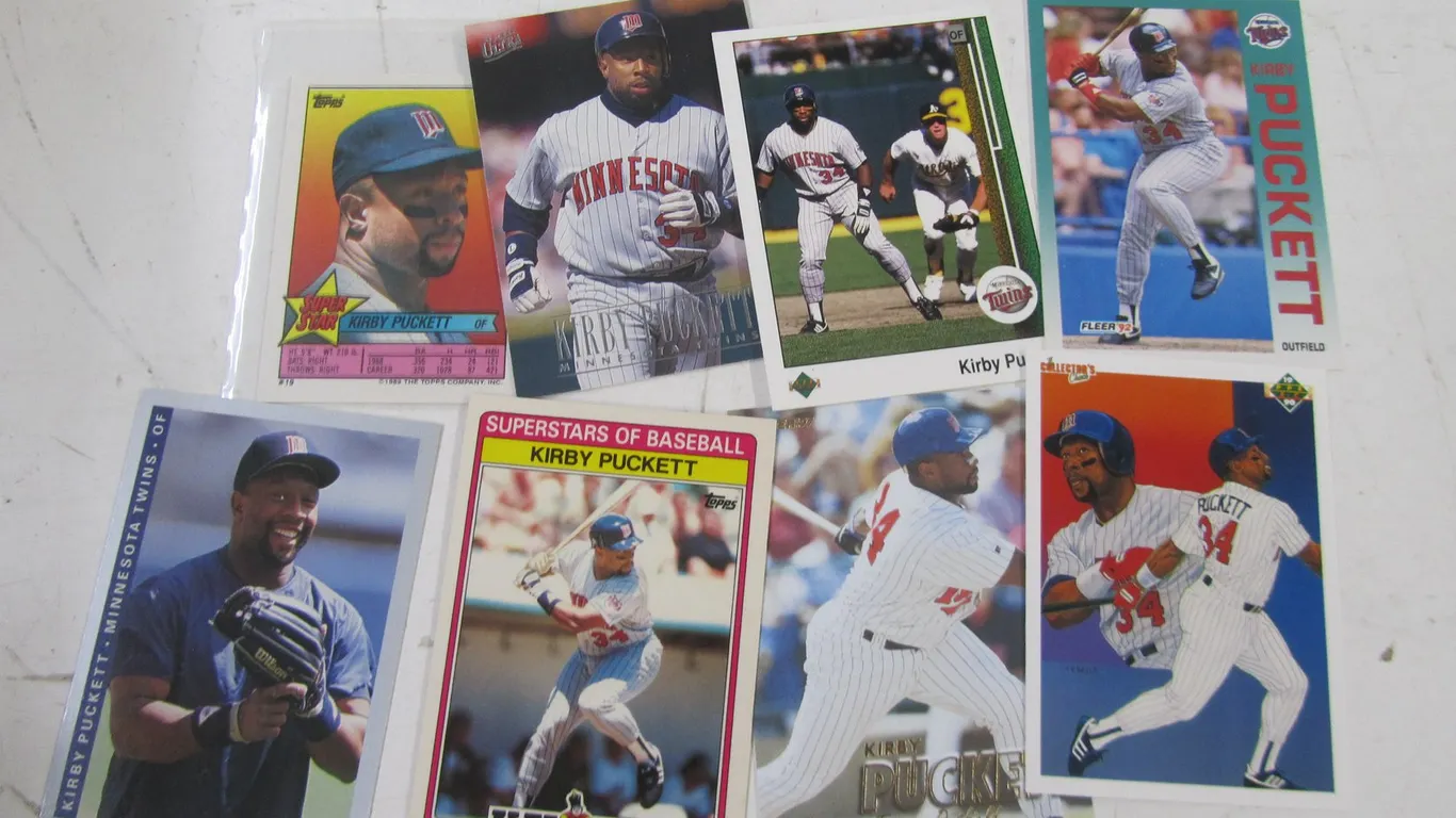 (8) Assorted Kirby Puckett Cards