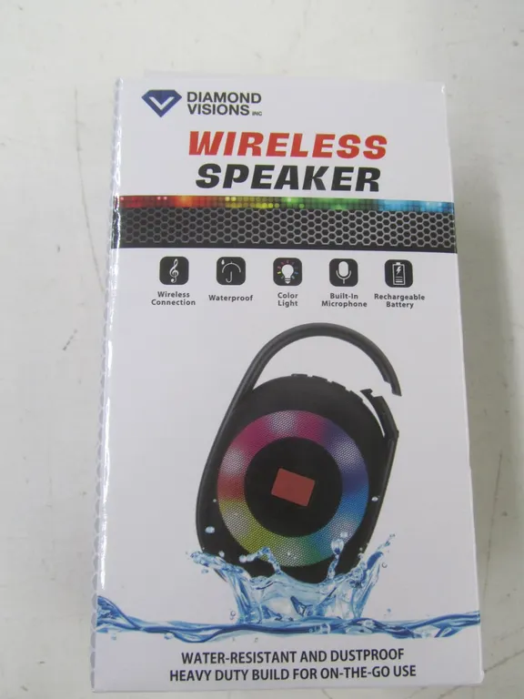Diamond Visions Wireless Clip 5 Pro Speaker