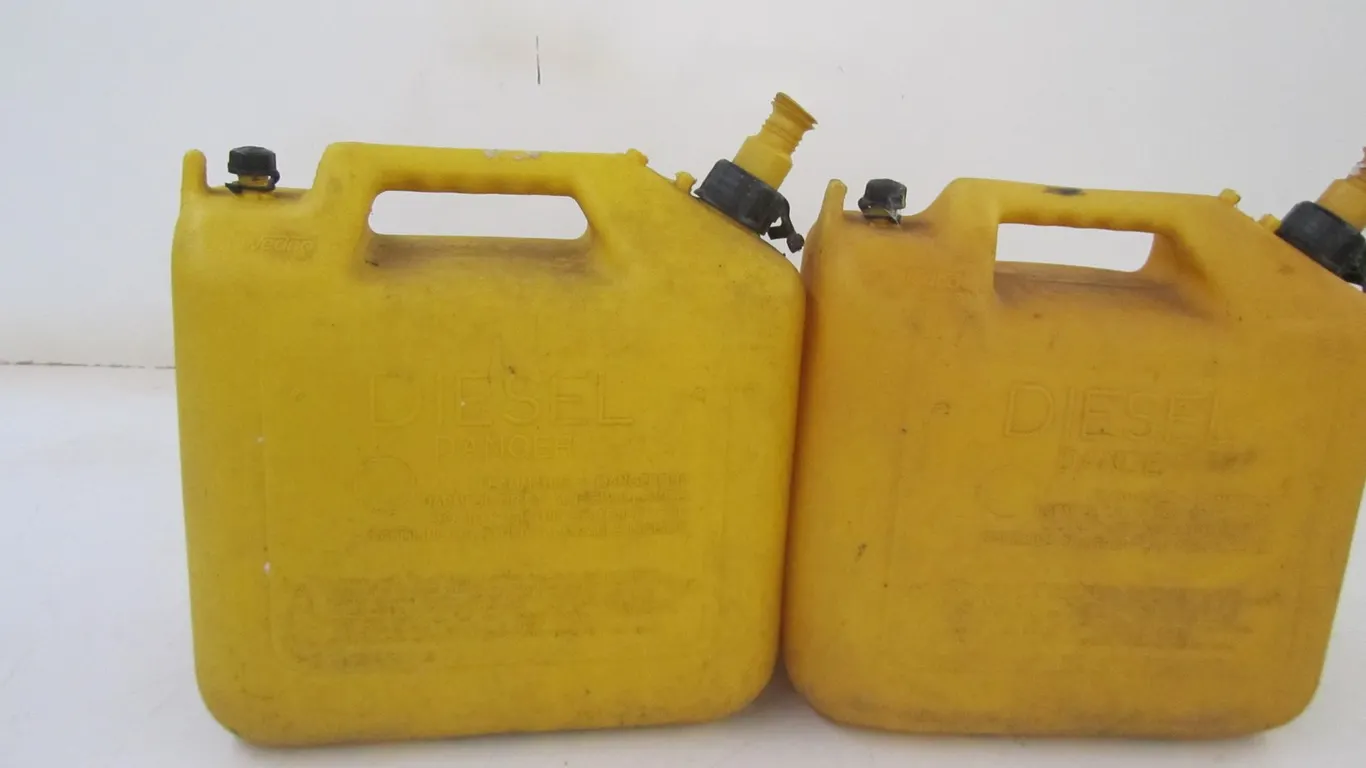 (2) 5 Gallon Diesel Gas Cans
