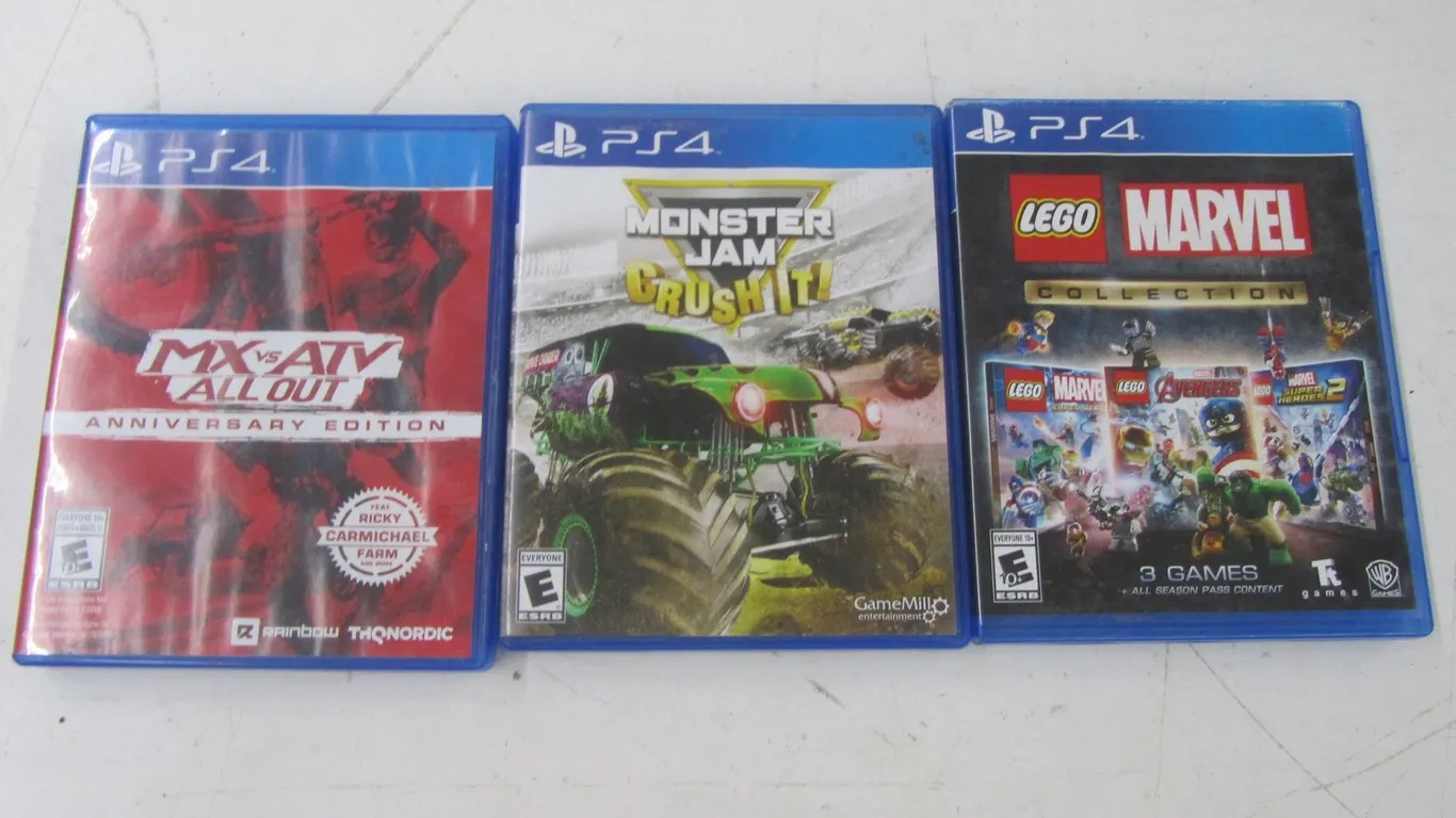 (3) PS4 Games