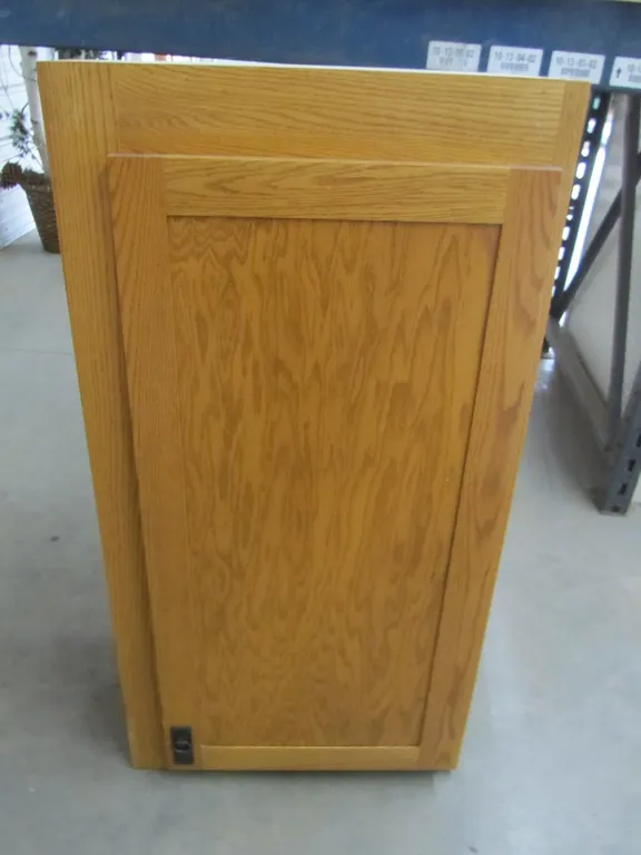 Custom Built Oak Cabinet