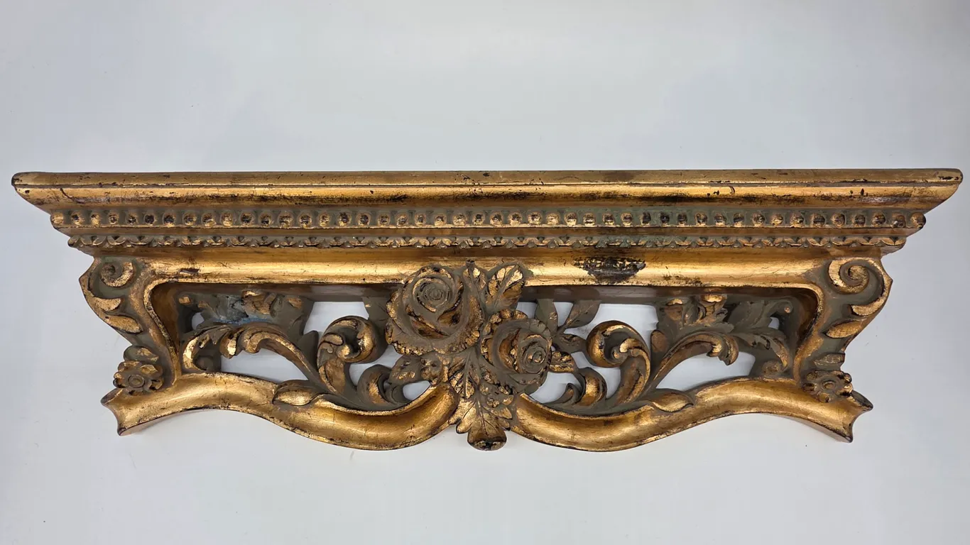 Heavy Gold Hanging Shelf