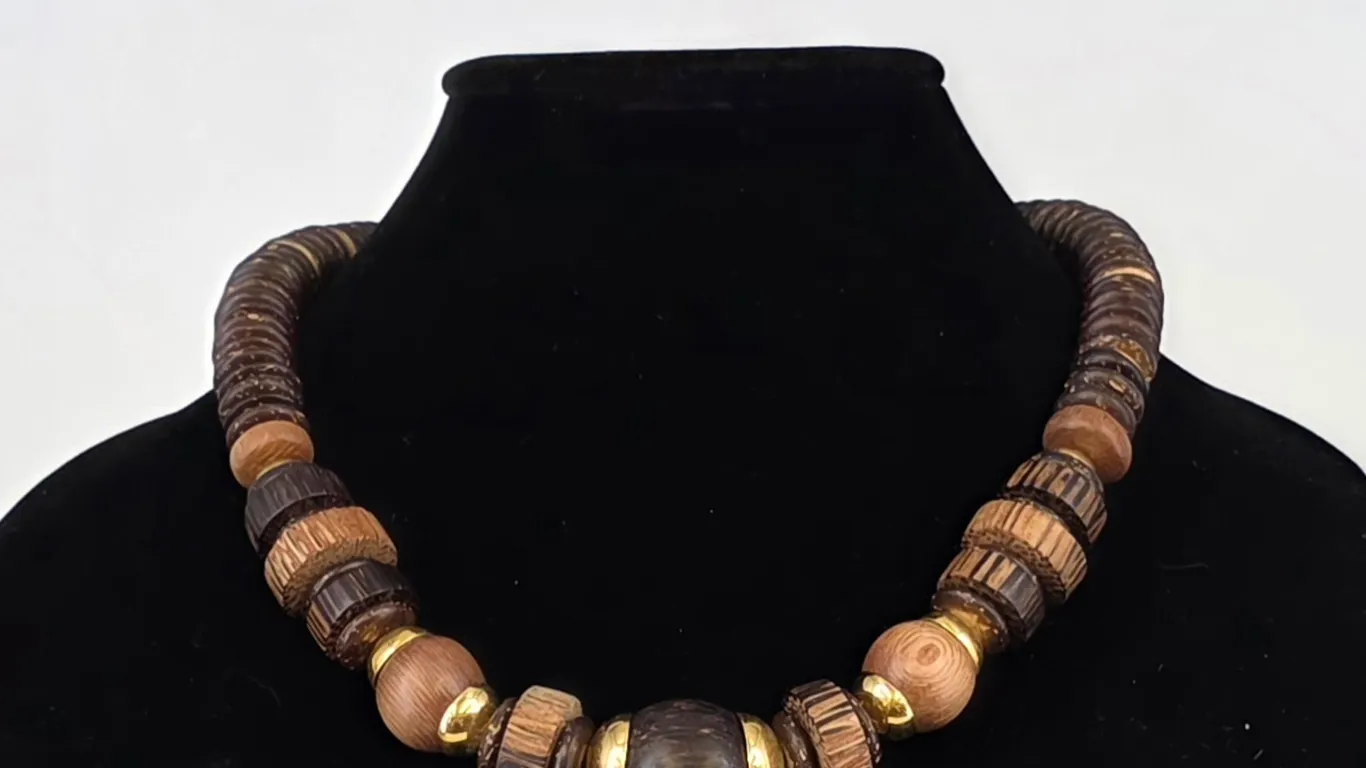 Beautiful Wooden Necklace