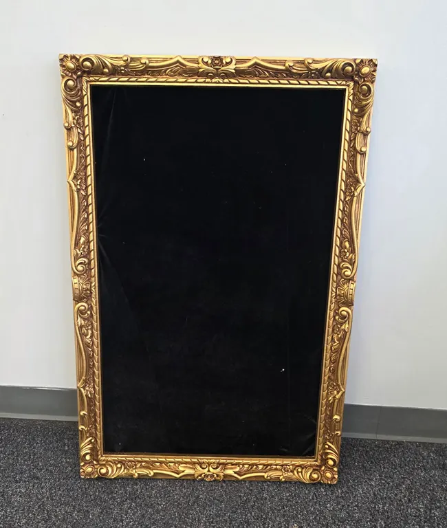 Large Gold Frame with Black Felt Backing