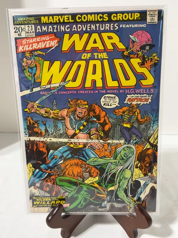Vintage copy of Amazing Adventures #23