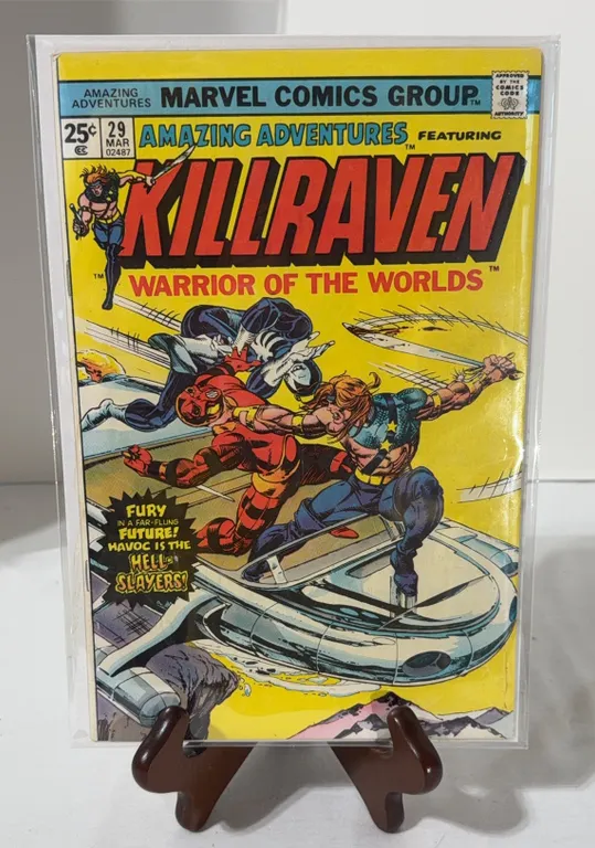 Amazing Adventures #29, featuring Killraven, Warrior of the Worlds,
