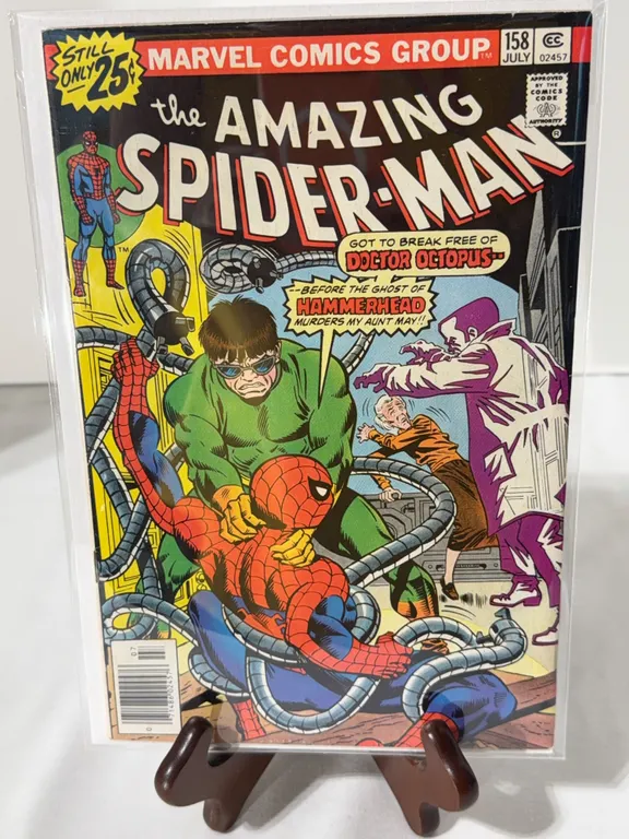 Vintage copy of The Amazing Spider-Man #158
