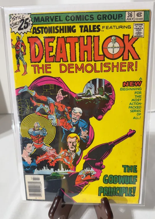 Astonishing Tales #36 featuring Deathlok