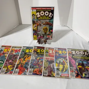 Lot of 8 Marvel Comics' 2001: A Space Odyssey comic books. Issues 1-4, 6-7, and 9-10