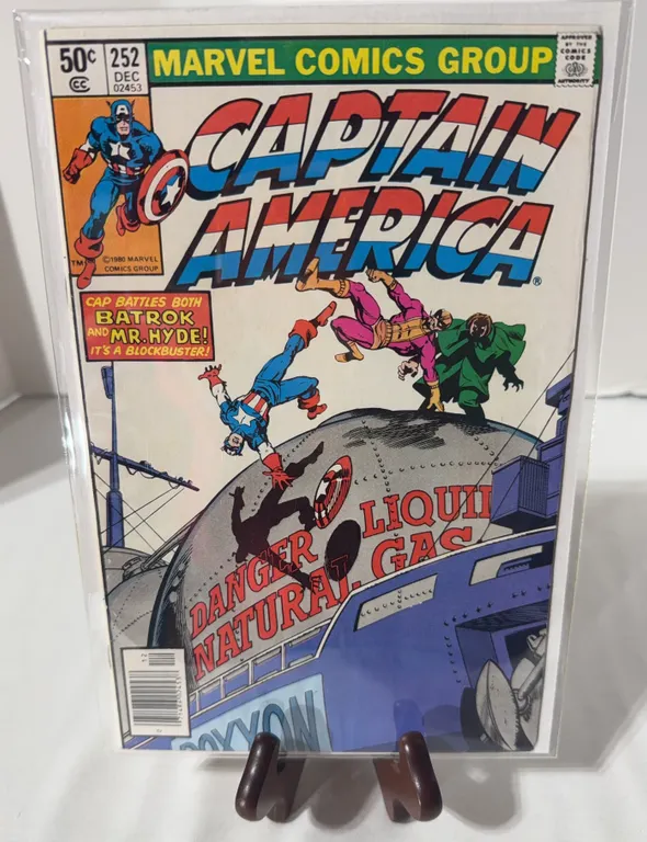 Vintage copy of Captain America #252