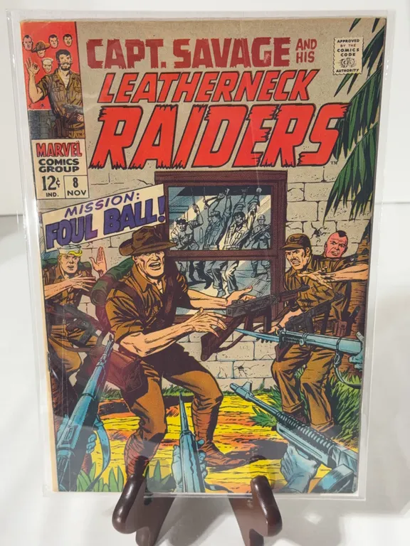 Captain Savage and His Leatherneck Raiders #8,