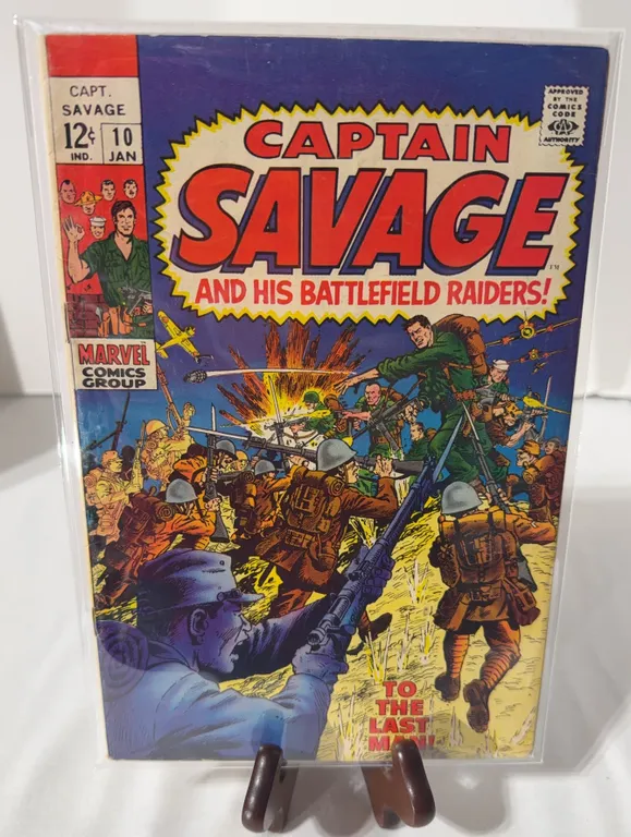 Captain Savage and His Battlefield Raiders #10,