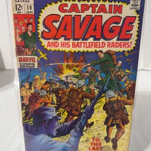Captain Savage and His Battlefield Raiders #10,