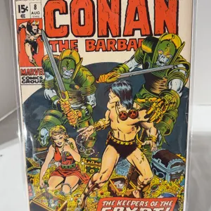 Vintage copy of Conan the Barbarian #8,