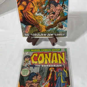 2 Vintage Conan the Barbarian comics #28  and issue #29
