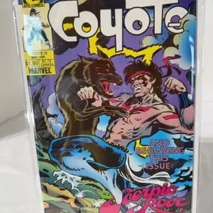 Coyote #12 Features early interior artwork by renowned comic artist Todd McFarlane