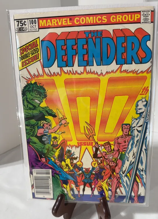 The Defenders #100, a special double-sized anniversary comic book