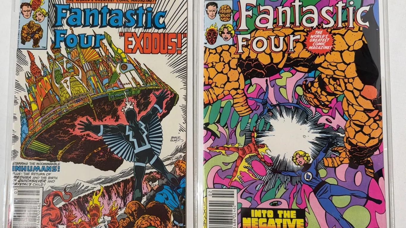 Fantastic Four 240 and 251. Both by John Byrne