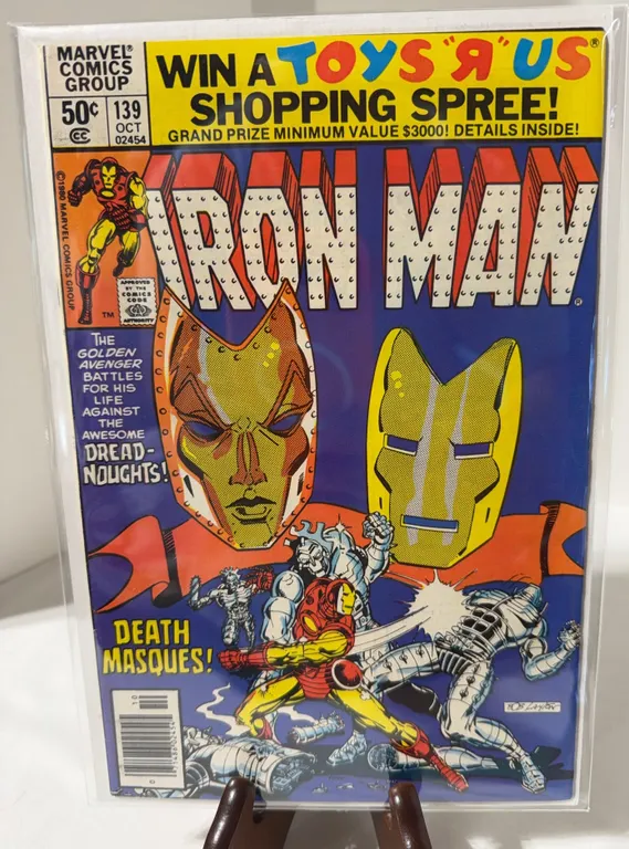Iron Man #139, Written by David Michelinie and Bob Layton, with art by Bob Layton.