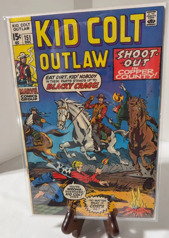 Vintage copy of Kid Colt Outlaw #151