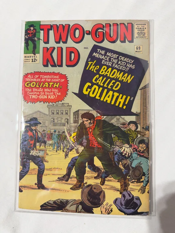 Vintage copy of Two-Gun Kid #69 "The Badman Called Goliath!"