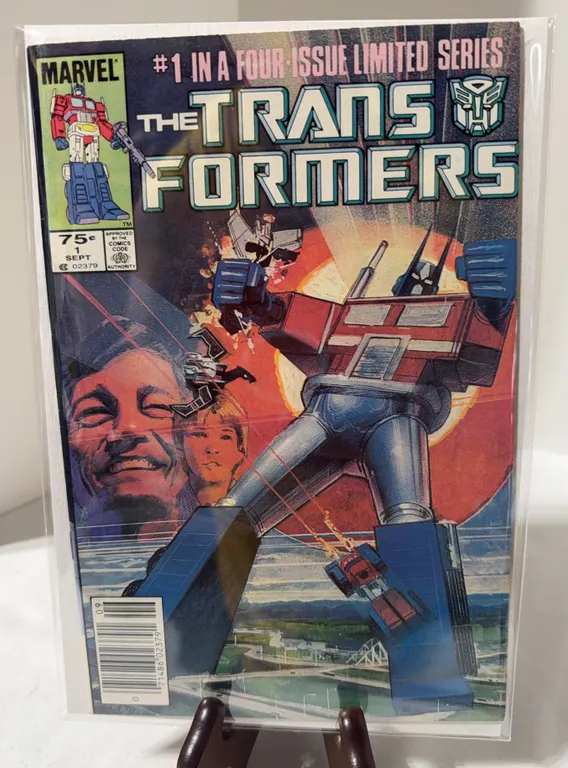 The Transformers #1, (the first issue in a four-issue limited series)