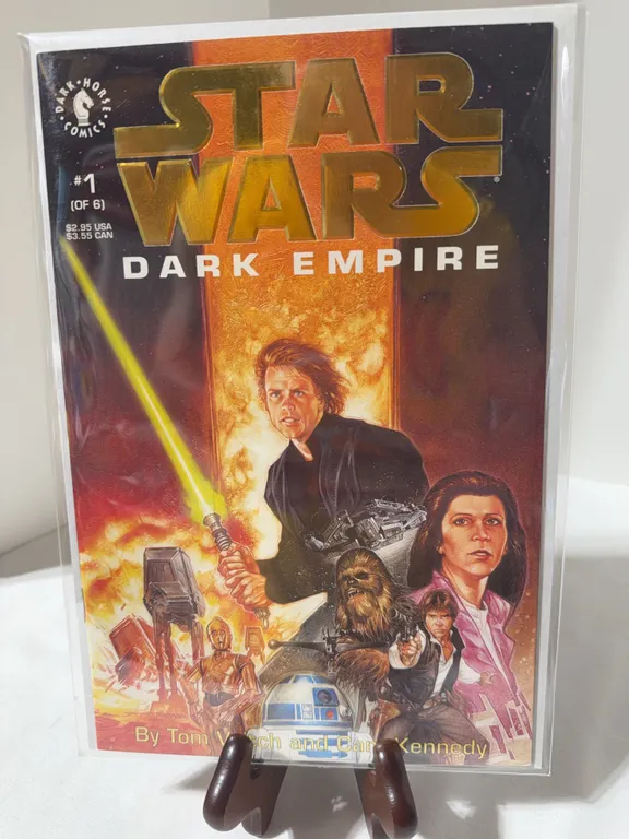 Star Wars: Dark Empire #1 Gold (of 6) published by Dark Horse Comics in 1991.