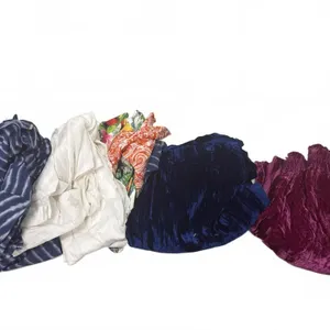 Crushed Velvet, Striped Knit & Apparel Fabric Lot