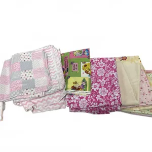 Pink & Gray Quilt Project with Coordinating Fabrics