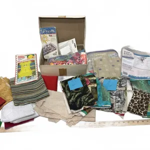 Quilting Fabrics, Patterns & Craft Kits Assortment