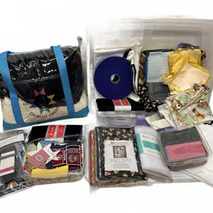 Machine Embroidery Kits, Stabilizer & Fabric Assortment