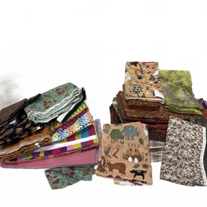 Animal, Batik-Style & Geometric Quilting Fabric Lot