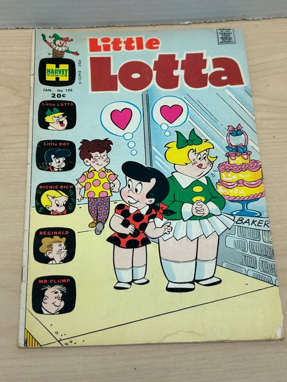 Vintage Harvey Comics – Little Lotta No. 105 (Jan. 1973)