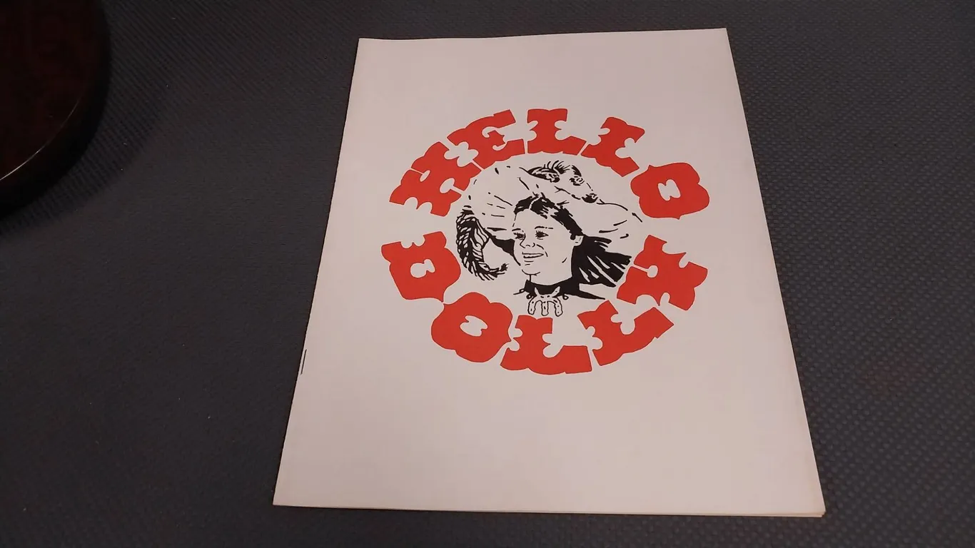 Hello, Dolly! Theater Program Featuring Local Production Details