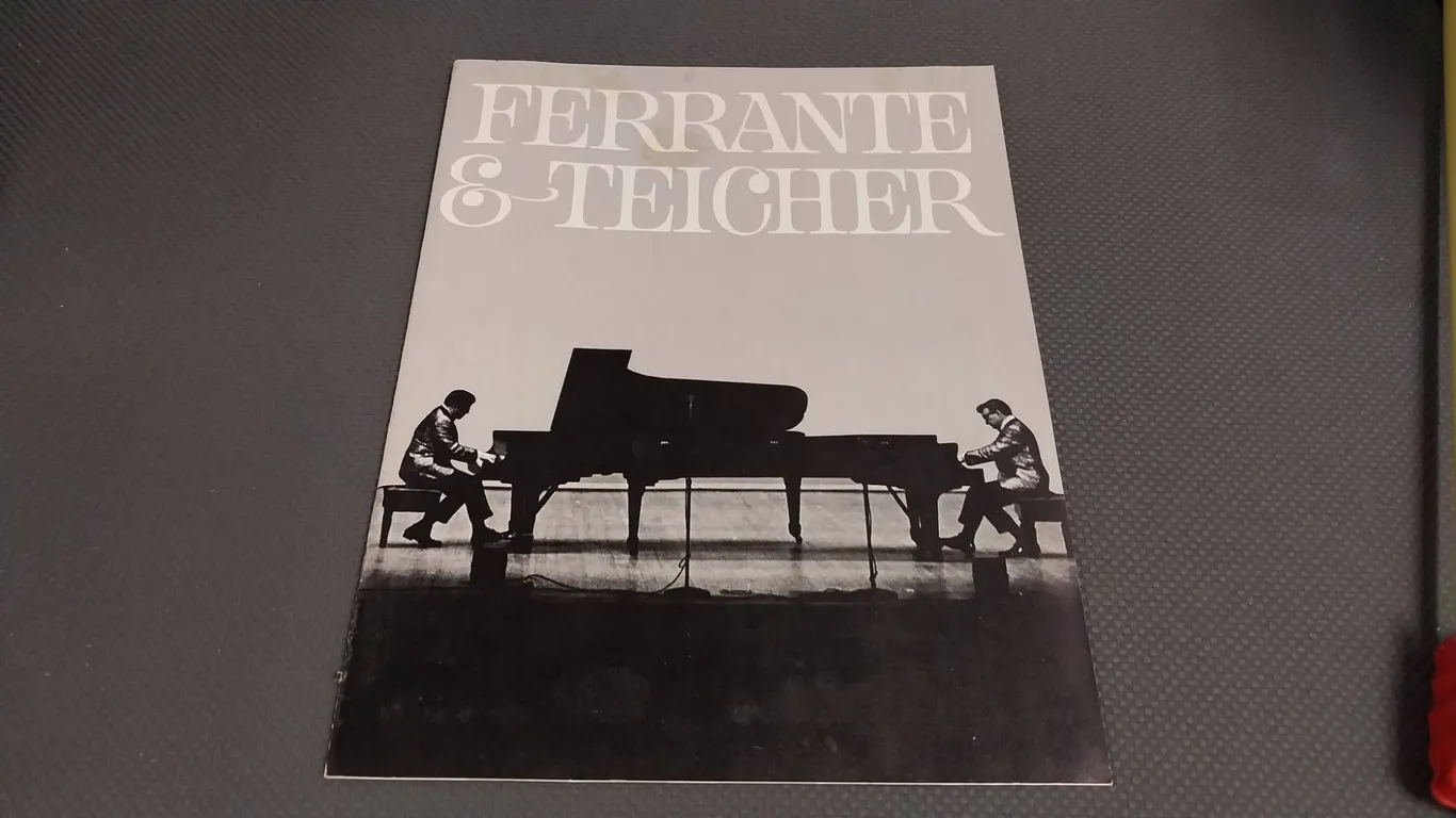 Ferrante and Teicher Memorandum Program Circa 20th Century – Signed (Signatures Not Verified)