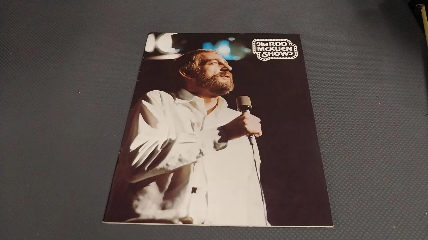 The Rod McKuen Show Magazine Printed in 1970 with Poetry and Photography
