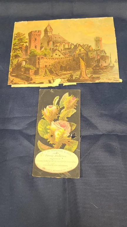 19th Century Advertising Trade Cards and Engravings Lot