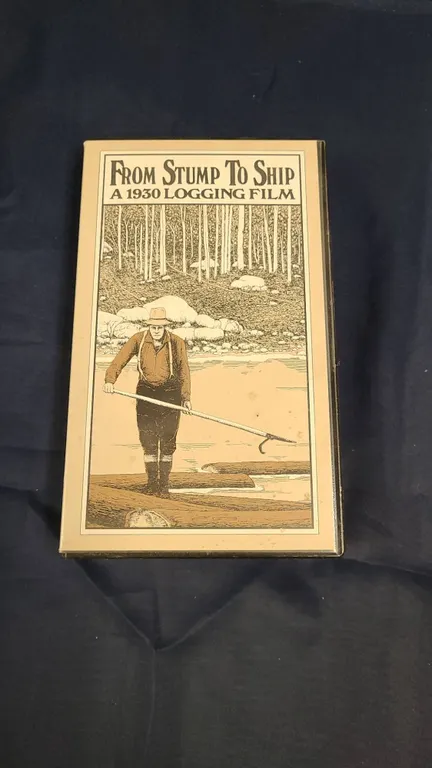 From Stump to Ship 1930 Logging Film VHS 1985 UMaine