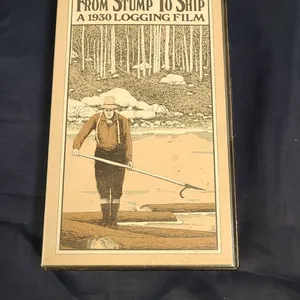 From Stump to Ship 1930 Logging Film VHS 1985 UMaine