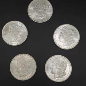 1879-S Morgan Silver Dollar Uncirculated (5)