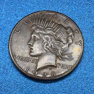 1928 Peace Silver Dollar